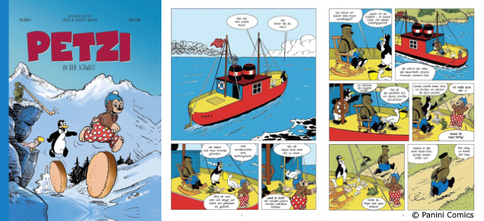 Petzi in der Schweiz