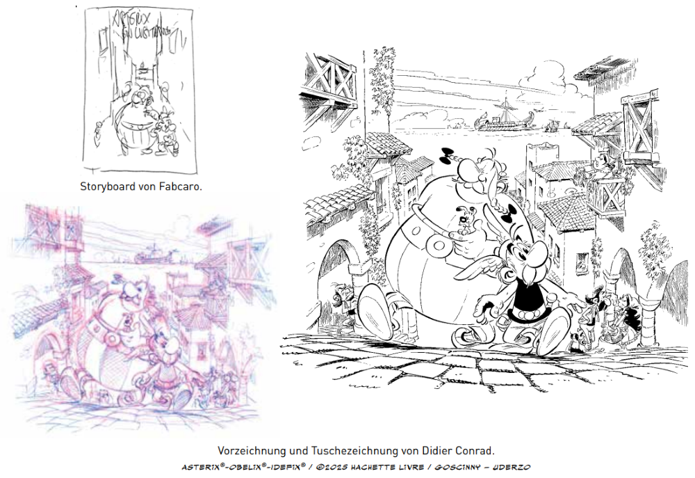 Cover Entwurf Asterix 2025