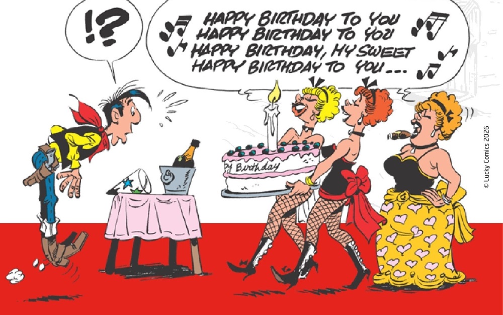 Lucky Luke Happy Birthday