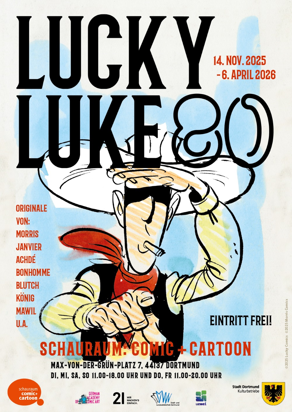 Lucky Luke 80: Das Artwork