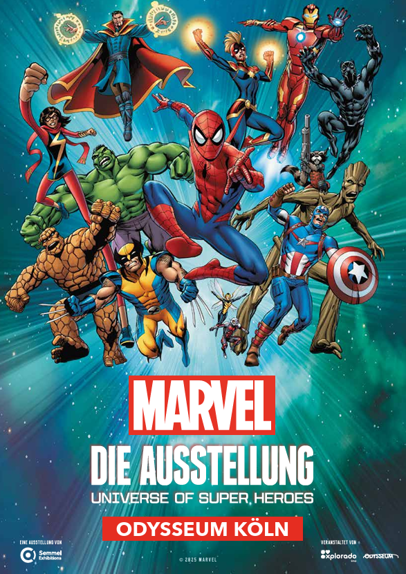 Poster Marvel Ausstellung