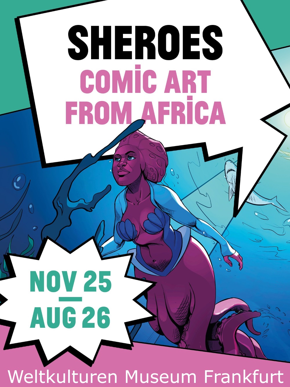 SHEROES Comic Art from Africa